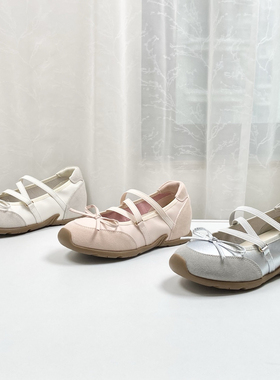 Blair Eadie新款芭蕾风新款小众软底透气休闲单鞋女 平底单鞋