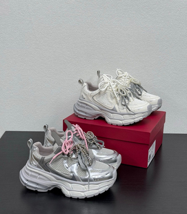 带网面透气轻便运动鞋 Blair 双鞋 女2025春秋新款 Eadie增高老爹鞋