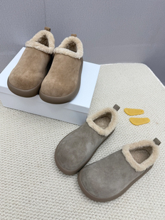 Blair 毛毛靴 Eadie雪地靴女2025冬羊皮毛一体短筒靴雪地靴女鞋