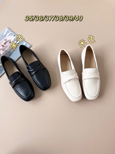 方头英伦风一脚蹬休闲百搭单鞋 Blair 新款 女2025春季 Eadie乐福鞋