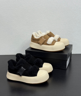 百搭大头厚底软底休闲板鞋 Blair 加绒秋冬毛毛鞋 2025新款 Eadie