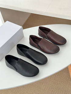 平底皮鞋 Blair 真皮系带松糕厚底增高老爹鞋 2025新款 Eadie