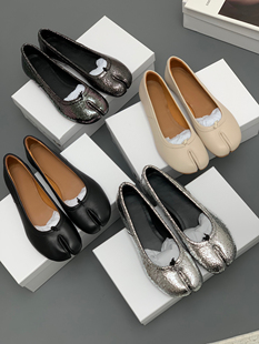 分趾鞋 复古真皮猪蹄鞋 芭蕾鞋 Blair 单鞋 2025新款 平底时尚 Eadie