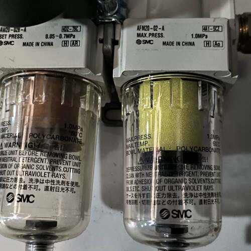 可维修SMC AF20-02C-A，，，，油雾分离器带压力表件成