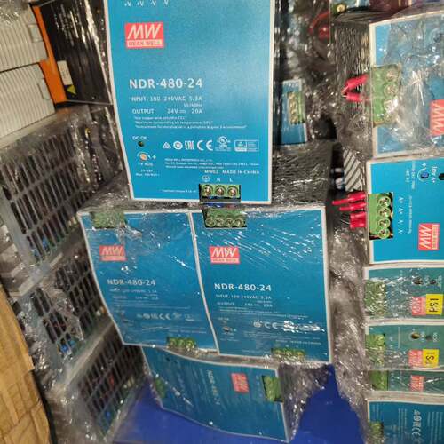 可维修MW NDR-480-24开关电源480w 24V 2议价