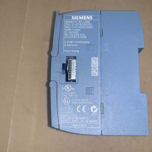可维修西门子S7-1200 PLC CPU1214C，型号6ES7议价