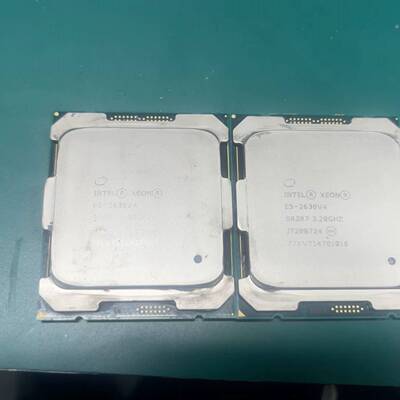 可维修E5 2630V4 两颗 10核20线程议价