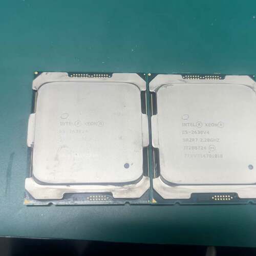 可维修E5 2630V4 两颗 10核20线程议价