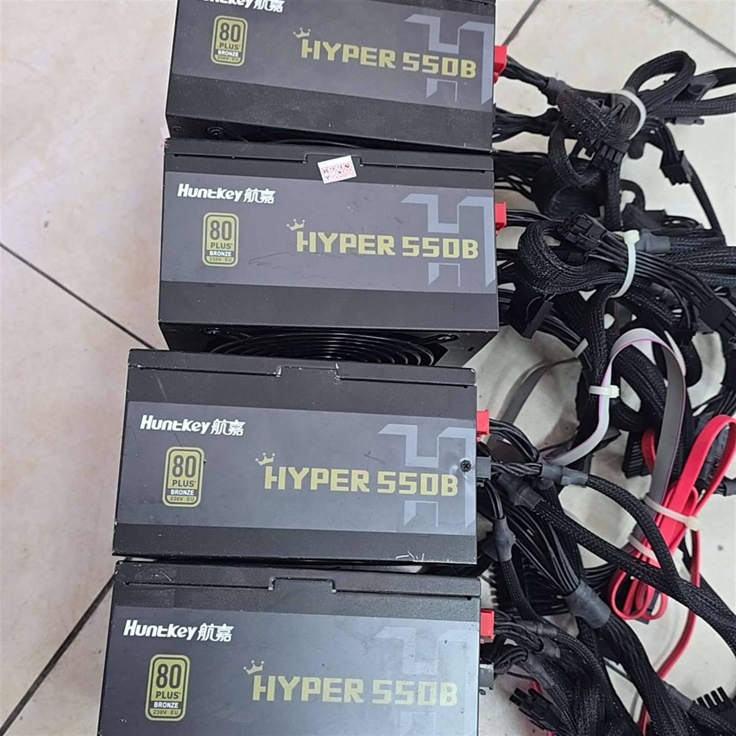 维修航嘉全模组550W电源 功能正常 线齐全议价图片
