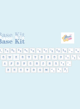 键造坊 LCK - Sida主题超薄键帽PBT热升华矮轴键帽