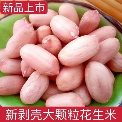 2025年新花生米生的山东新货大颗粒长粒不带壳花生仁豆新鲜榨油