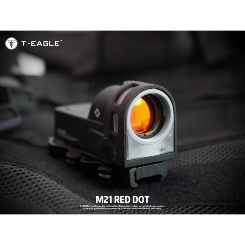 T-EAGLE M21全息镜瞄i准器高清虹膜红点镀膜底板模型弹弓玩具器