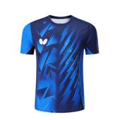 2025爆款 宽松上衣 T恤男女同款 蝴蝶乒乓球服系列3D数码 印花短袖