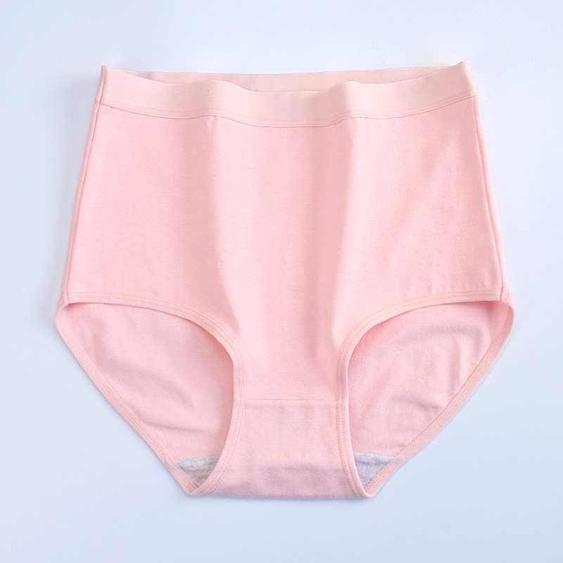 80-200斤加肥加大胖ＭＭ大码纯棉内裤女透气收腹全棉三角裤女中腰