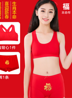 本命年12岁学生无钢圈少女文胸