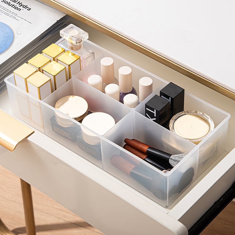 新款透明5格储物破损包赔收纳盒