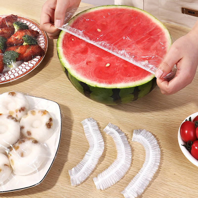 食品级一次性保鲜膜罩套保鲜袋带松紧家用浴帽式剩菜剩饭碗盘专用,餐饮具,保鲜膜套,淘宝优惠券,粉丝福利购,淘宝优惠卷