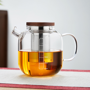 家用电陶炉烧水壶大花茶泡茶壶茶具 玻璃煮茶壶耐高温加厚2024新款