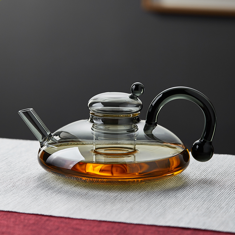 玻璃蒸煮壶耐高温泡茶器茶具