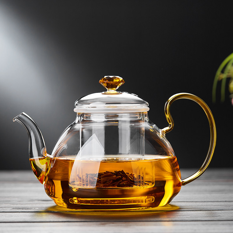 玻璃泡茶壶耐高温大容量烧水壶