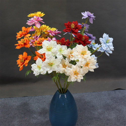 仿真水仙花5头水仙装饰花
