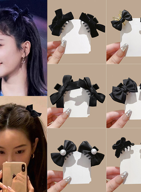 公主头小抓夹女蝴蝶结发夹
