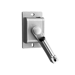 相机单杆升降晾衣架升降器窗帘单孔单把手摇器遮阳卷帘带自锁专用