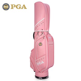 PGA高尔夫球包女士标准球包防水超纤皮球袋球杆包golf球袋易携粉