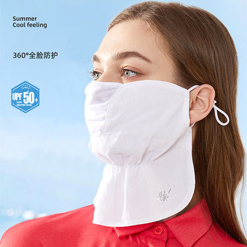 高尔夫防晒脸面罩女围脖防紫外线