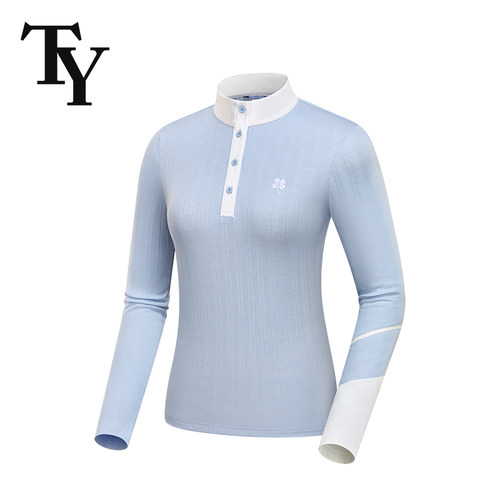 高尔夫服装女秋冬新品长袖上衣服