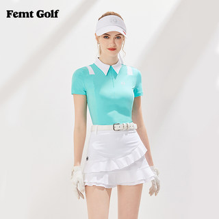 2024高尔夫女装时尚韩版golf衣服新款网球裙运动套装冰感防晒上衣