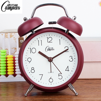 康巴丝闹钟金属材质超大铃声