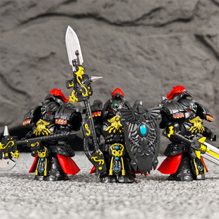 战锤40K天鹰终结者利刃守卫星际战士暗源第三方拼装积木人仔玩具