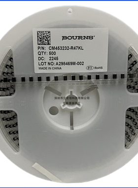 CM453232-R47ML  贴片绕线塑封电感 4532/1812 470NH 545MA