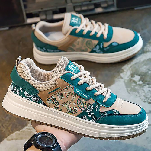 三利泰透气板鞋休闲大码男鞋