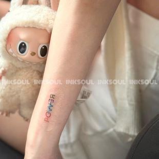 PEACEMINUSONE·POWER力量 | 5张 明星GD权志龙同款力量刺青防水