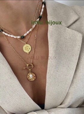 天然玉石淡水珍珠海蓝宝定制