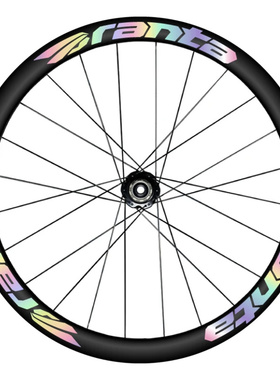 适用喜德盛AD300AD350rs350rs380防水自行车轮子改色公路车圈贴纸