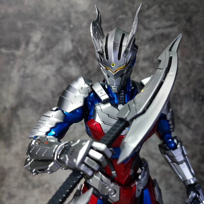 shf赛罗奥特曼终极机甲超人形态全身可动人偶多关节变形机动玩具