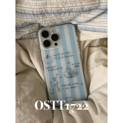 〈Good Day手机壳〉OSTT1722原创imd软壳适用苹果iPhone141516promax等手机壳