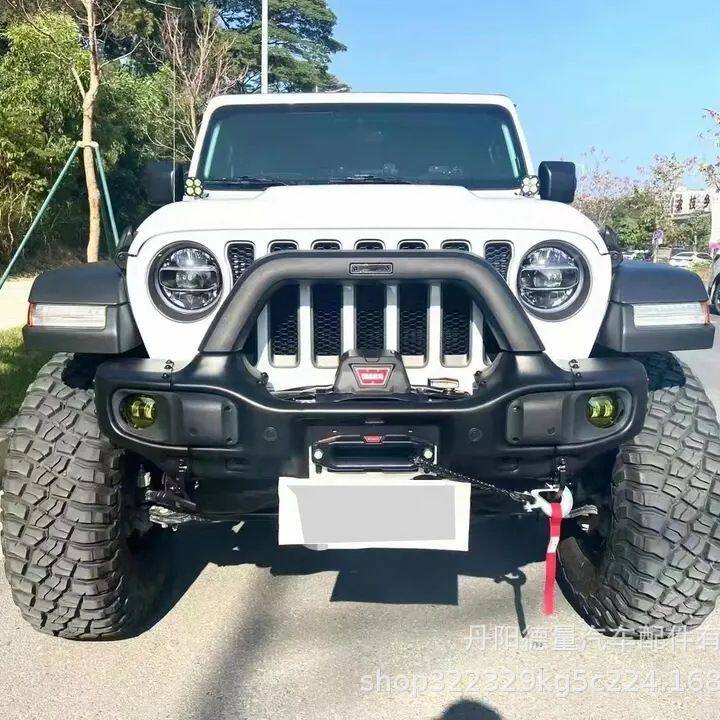 适用于JEEP吉普JK牧马人前杠 牧马人AEV前杠 竞技保险杠 改装前杠