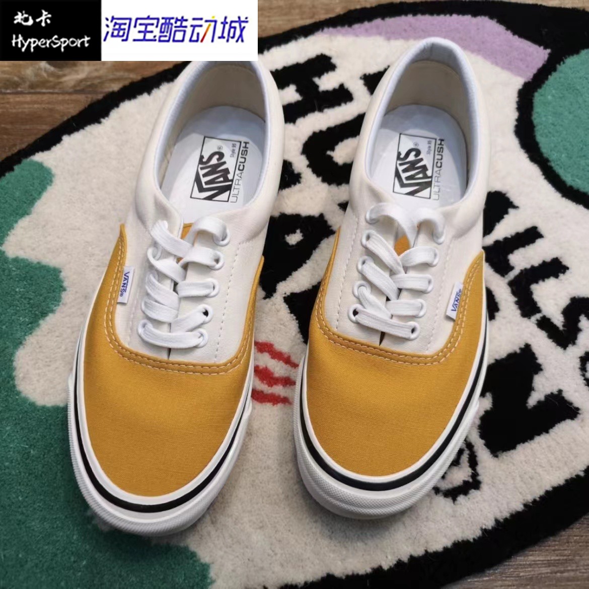 VANS男女同款系带运动板鞋