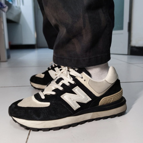 New Balance 574系列复古舒适运动休闲鞋男款黑色U574LGRA