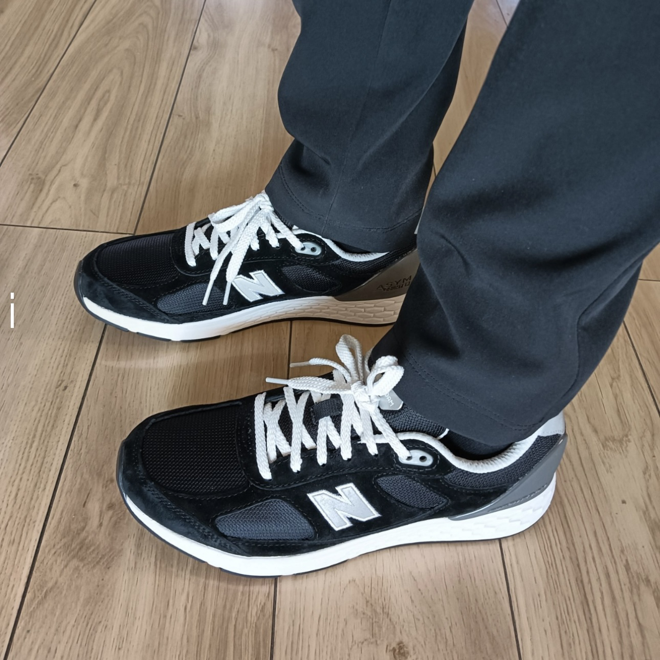 New Balance NB 1880 Walking V1减震低帮跑步鞋男款黑灰MW1880CR