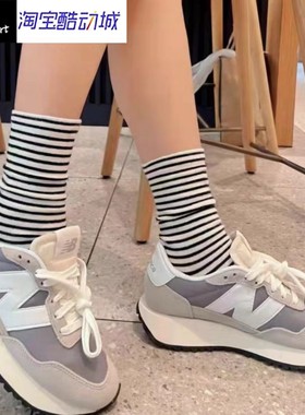 New Balance NB 237 低帮运动跑步鞋 男女同款灰色MS237RCS