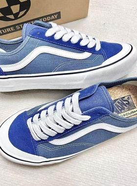 Vans Style 136 Decon Vr3 SF 休闲 低帮 板鞋蓝白VN0A4BX9DDN