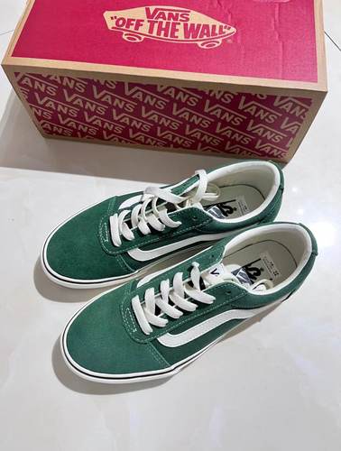 Vans Ward 舒适 耐磨轻便 低帮 板鞋 男女同款 绿色VN0A5HTSDVS