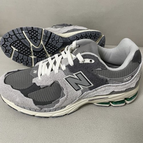New Balance 2002R复古百搭低帮跑步鞋男女同款 云雨灰 M2002RDA