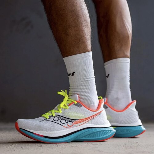 Saucony ENDORPHIN SPEED啡速 5尼龙板竞速跑步鞋款白色S21007-97