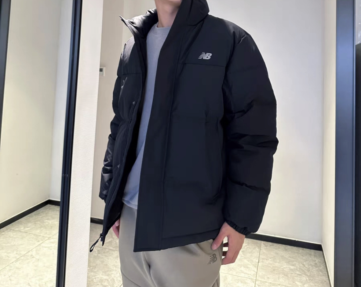 户外休闲运动拉链立领长袖羽绒服